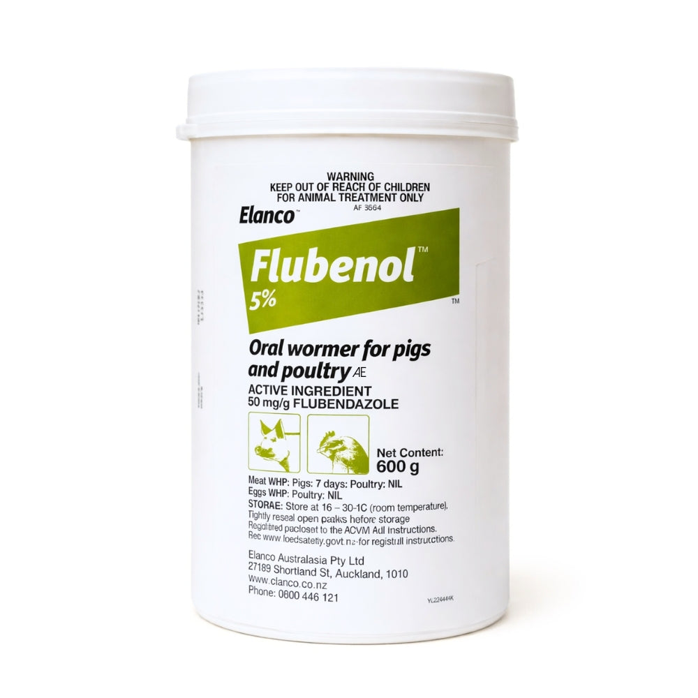 Flubenol wormer zero egg withhold