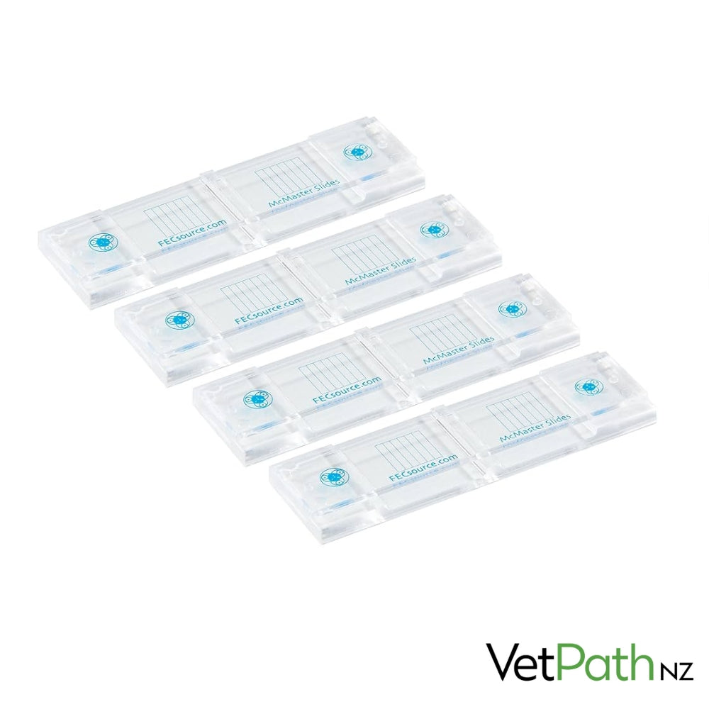 mcmaster slide for running fecal egg counts in poultry