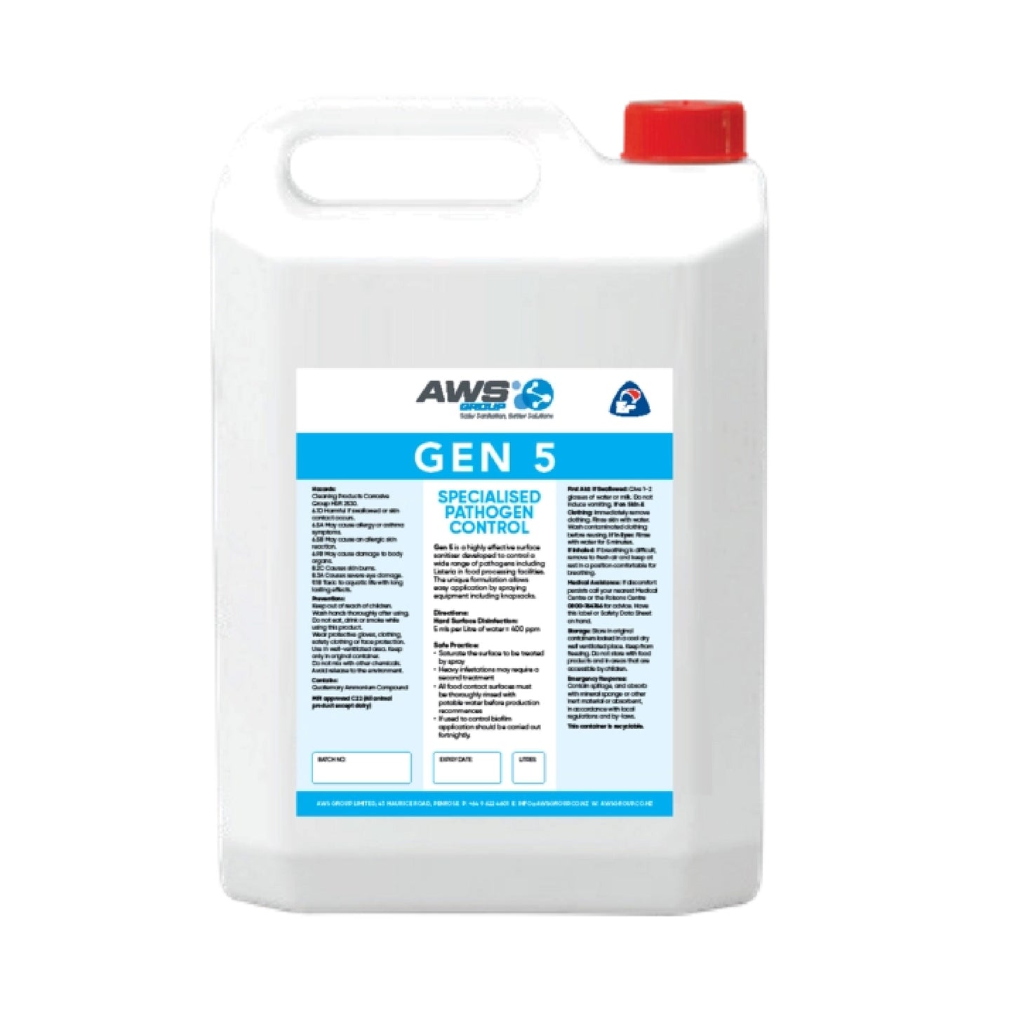 Gen 5 (HPAI Sanitiser) - 5L