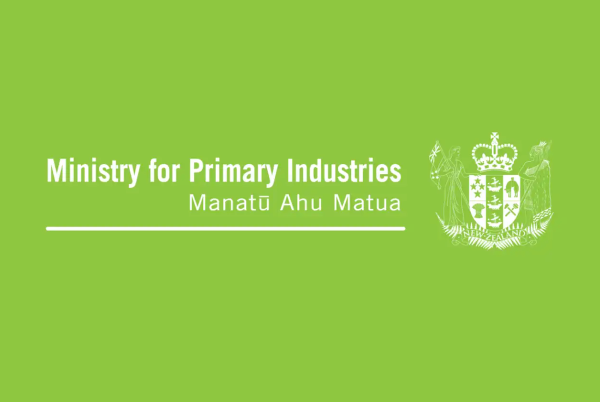 Logo for Ministry for Prime Industry New Zealand 