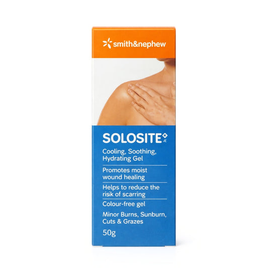 Smith & Nephew Solosite packaging on a white background